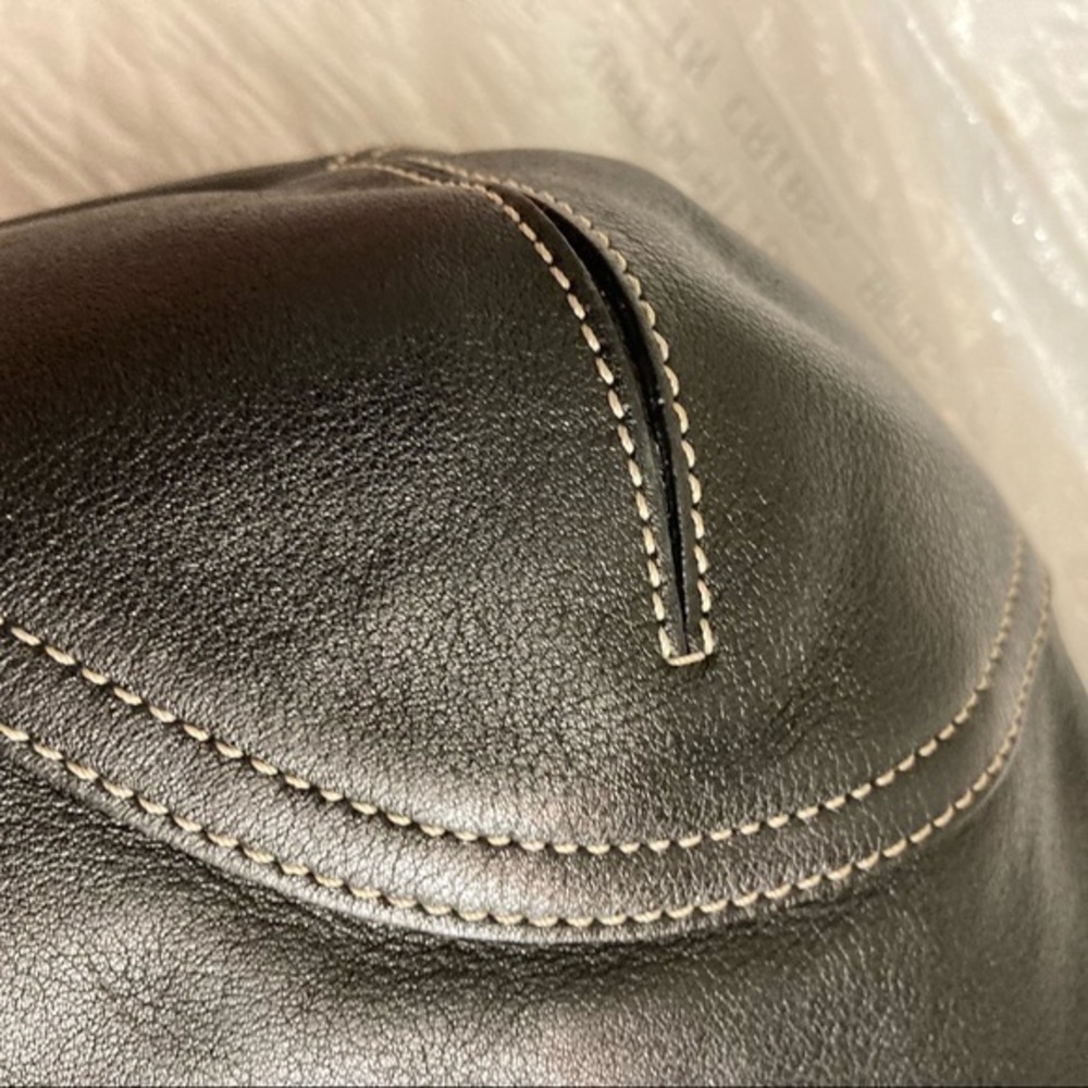 Coach vintage black leather soho tote bag - Picture 8 of 12